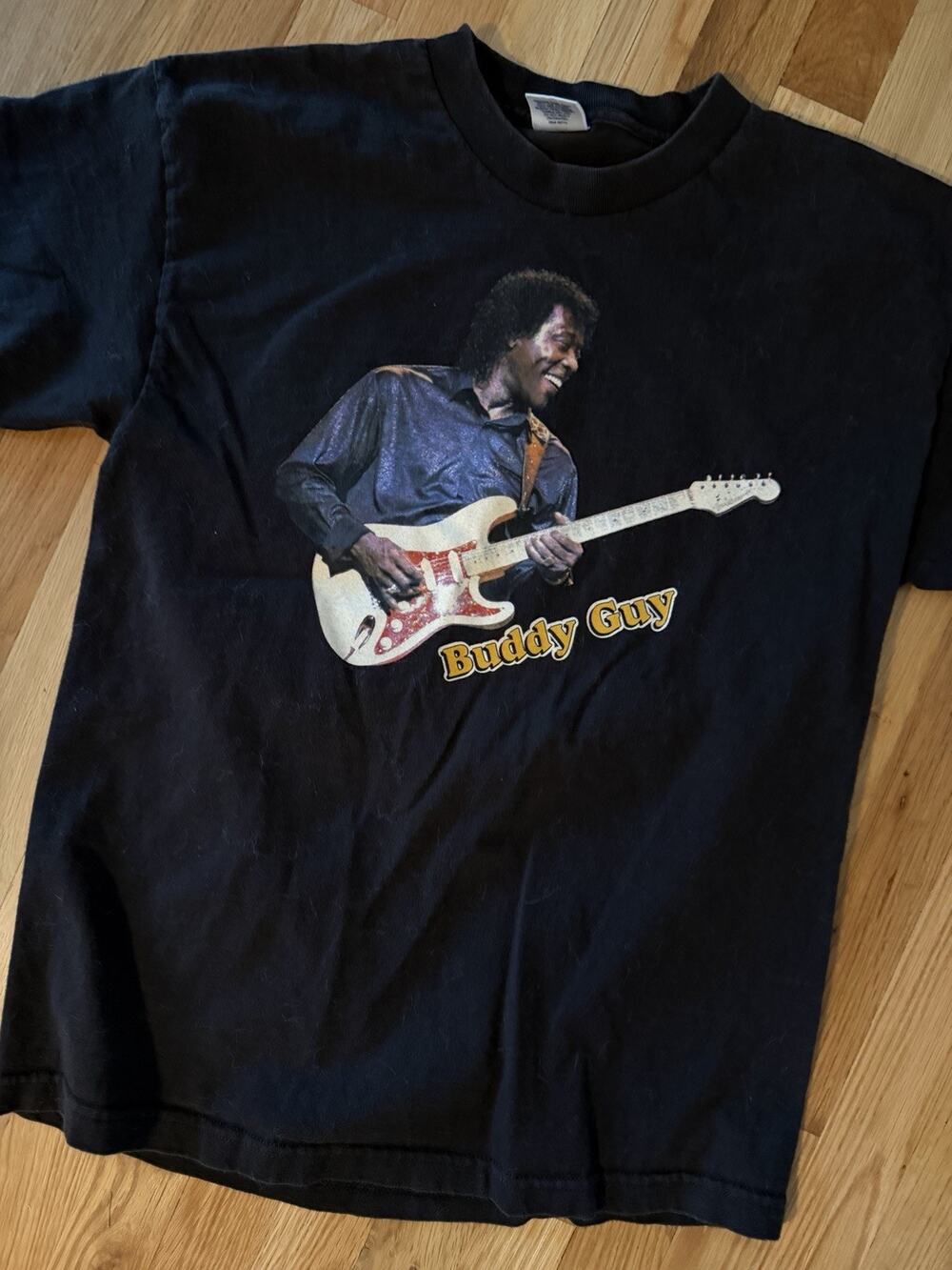 Buddy Guy Original Concert Tour T-Shirt Double-Sided Black L Chicago